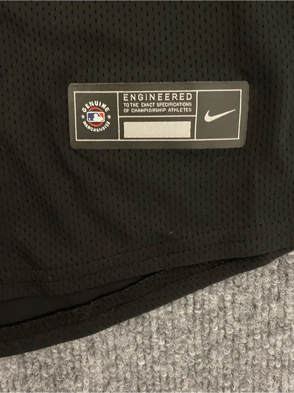 Nike Pete Alonso New York Mets Youth Small Size 8 Black Jersey NWT